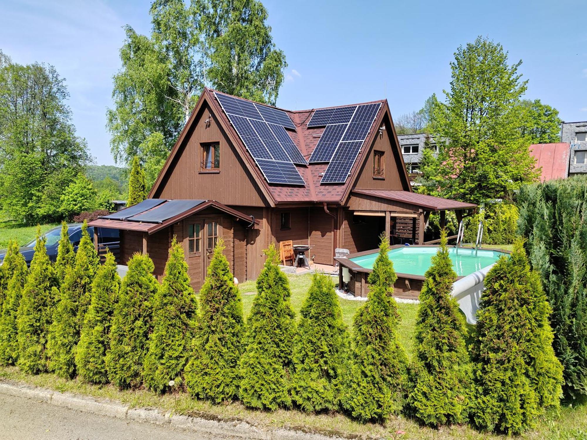 Chata Osmicka Zlaté Hory Exterior photo